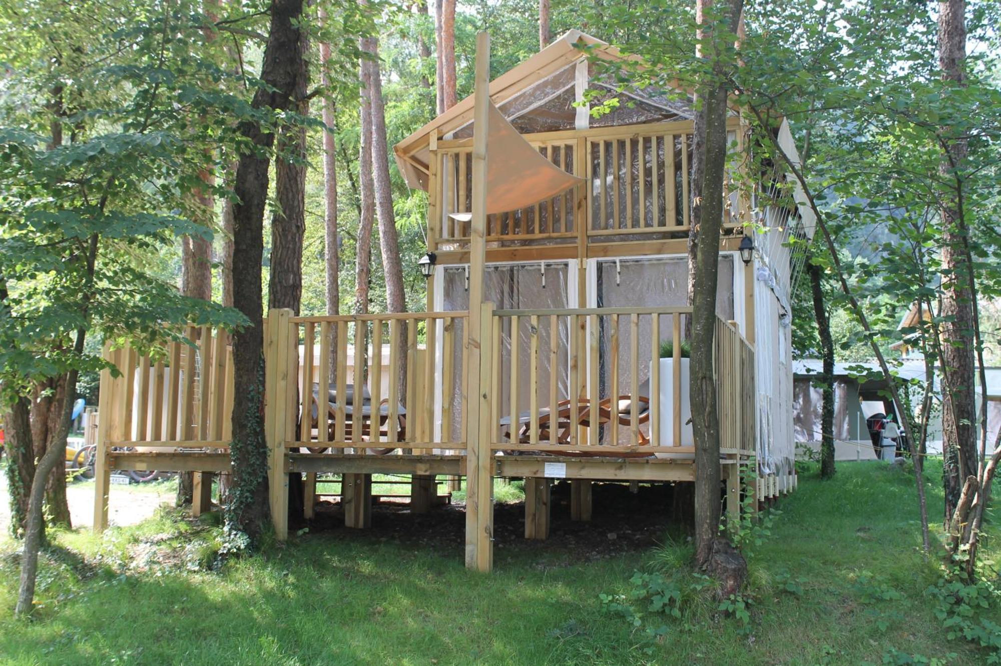 Sportcamping & Glamping Resort Rio Vantone Crone Exteriör bild
