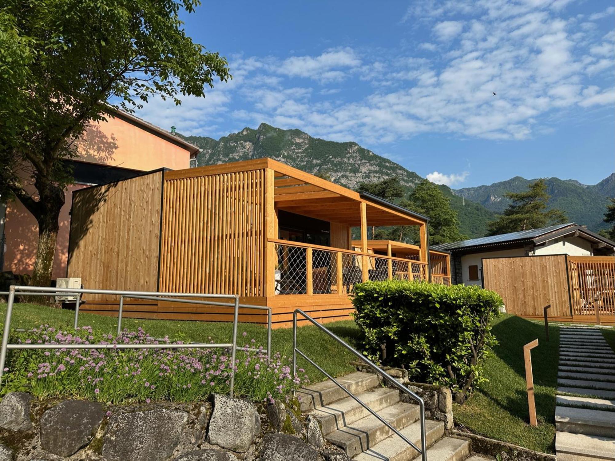 Sportcamping & Glamping Resort Rio Vantone Crone Exteriör bild